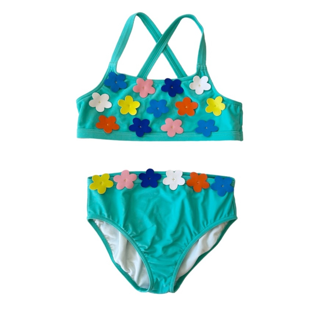 Mini Boden Flutter Flower Bikini